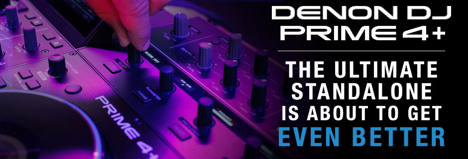 Denon Prime 4+ DJ Controller System