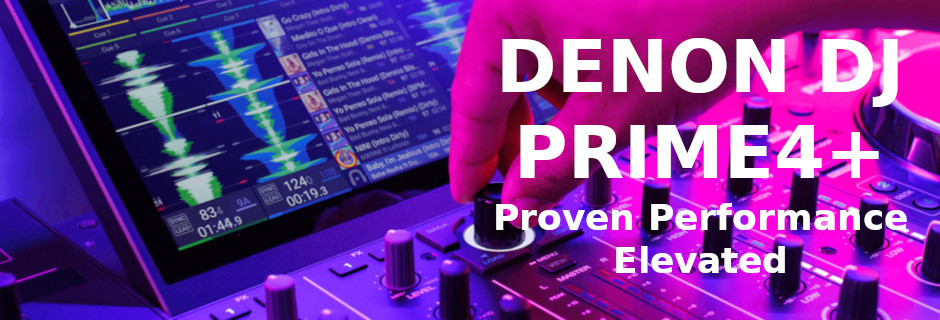 Denon Prime 4+ DJ Controller System